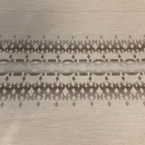 Sunbrella Gray Southwest Design Pillow Panel Outdoor Upholstery Fabric