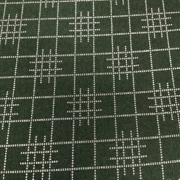 Sunbrella Gridlock Cedar Green Outdoor Upholstery Fabric