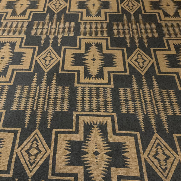 Sunbrella Harding Walnut Brown Pendleton Outdoor Upholstery Fabric