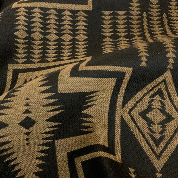 Sunbrella Harding Walnut Brown Pendleton Outdoor Upholstery Fabric