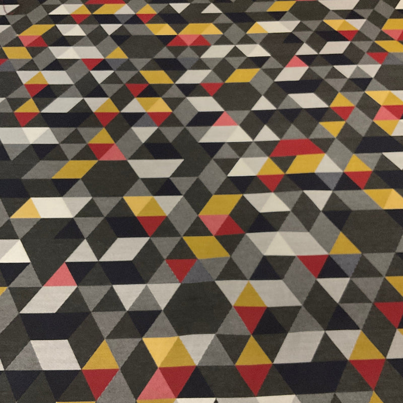 Sunbrella Hexagrid Primary Geometric Outdoor Upholstery Fabric