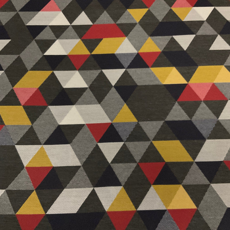 Sunbrella Hexagrid Primary Geometric Outdoor Upholstery Fabric