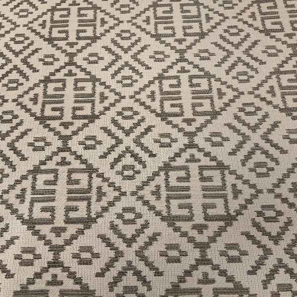 Sunbrella Imperial Ash Gray Southwest Outdoor Upholstery Fabric