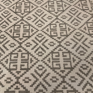 Sunbrella Imperial Ash Gray Southwest Outdoor Upholstery Fabric