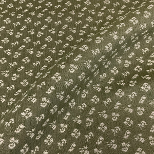 Sunbrella Joy II Moss Green Floral Outdoor Upholstery Fabric