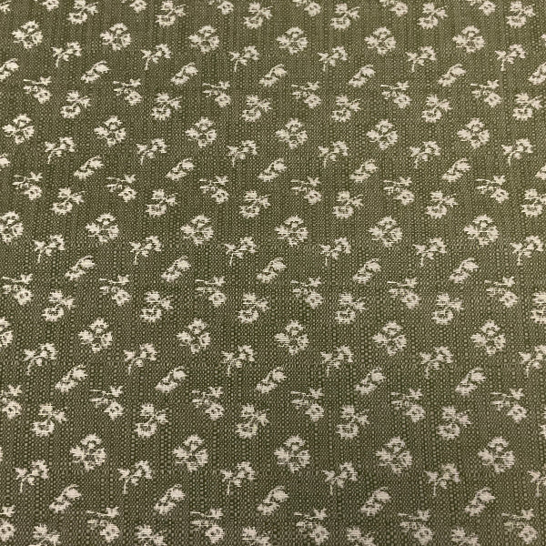 Sunbrella Joy II Moss Green Floral Outdoor Upholstery Fabric