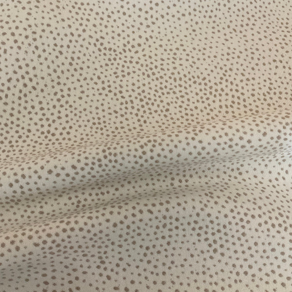 Sunbrella Kitty Natural White Taupe Outdoor Upholstery Fabric