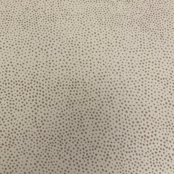 Sunbrella Kitty Natural White Taupe Outdoor Upholstery Fabric