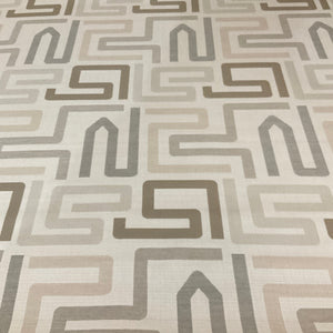 Sunbrella Labyrinth Cloud Beige Outdoor Upholstery Fabric