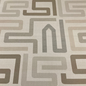 Sunbrella Labyrinth Cloud Beige Outdoor Upholstery Fabric