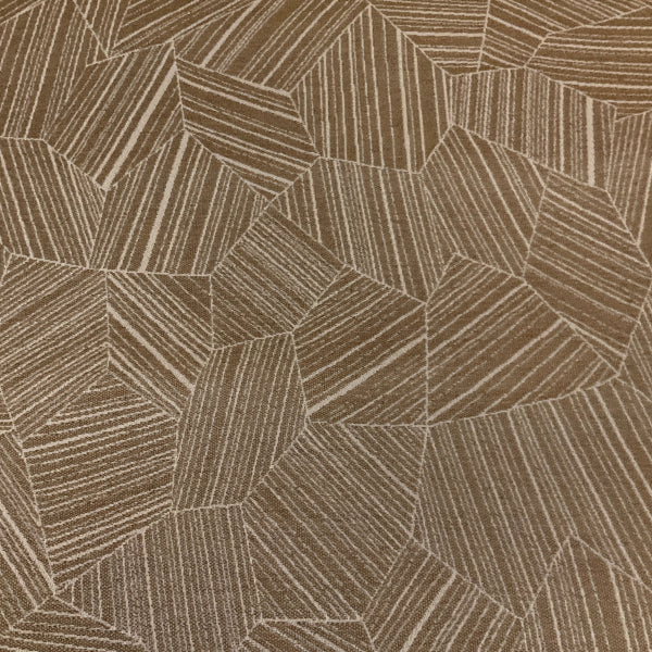 Sunbrella Leaf Structure Copper Brown Outdoor Upholstery Fabric