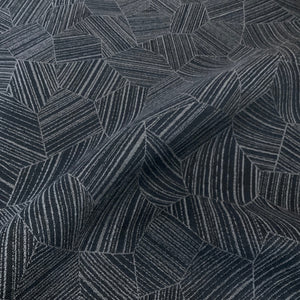 Sunbrella Leaf Structure Indigo Blue Outdoor Upholstery Fabric