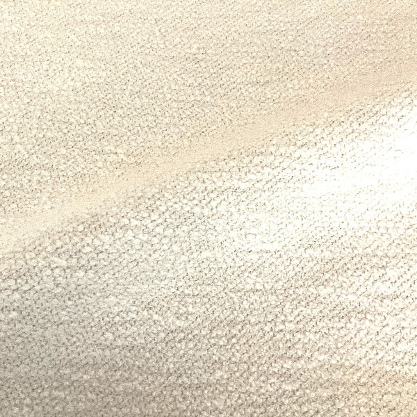 Sunbrella Lux Boucle White Chenille Outdoor Upholstery Fabric