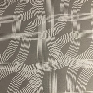 Sunbrella Maharam Cursive Swift Gray Upholstery Fabric