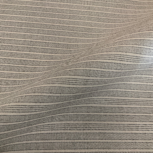 Sunbrella Marseille Fog Gray Stripe Outdoor Upholstery Fabric