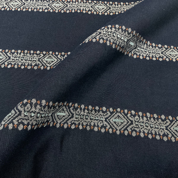 Sunbrella Pendleton Senpai Midnight Blue Stripe Outdoor Upholstery Fabric