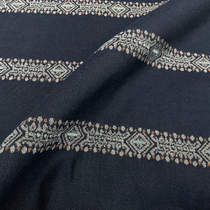 Sunbrella Pendleton Senpai Midnight Blue Stripe Outdoor Upholstery Fabric