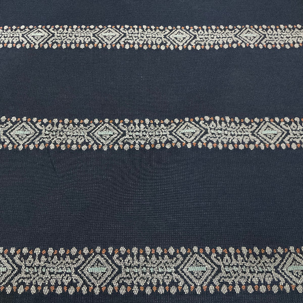 Sunbrella Pendleton Senpai Midnight Blue Stripe Outdoor Upholstery Fabric