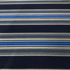 Sunbrella Pendleton Serape Stripe Indigo Blue Outdoor Upholstery Fabric