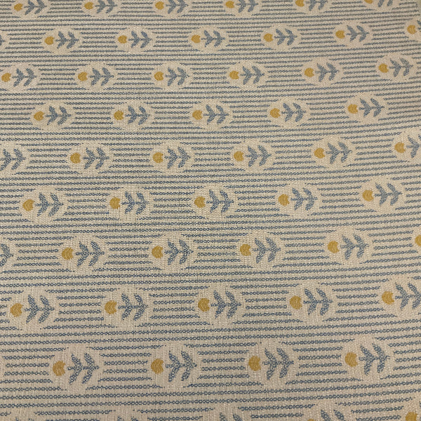 Sunbrella Posey Sky Blue Outdoor Upholstery Fabric