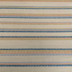 Sunbrella Regina Stripe Beach Blue Outdoor Upholstery Fabric
