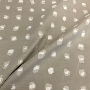 Sunbrella Shadow Dot Dove Gray Outdoor Upholstery Fabric