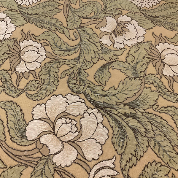 Sunbrella Sinclair Meadow Green Floral Outdoor Upholstery Fabric