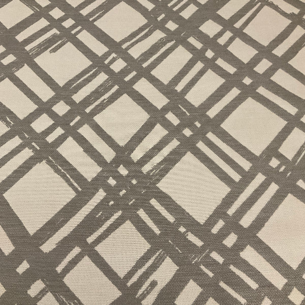 Sunbrella Slash Pebble Beige Outdoor Upholstery Fabric