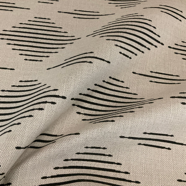 Sunbrella Spinner Diamond Onyx Black Outdoor Upholstery Fabric