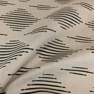 Sunbrella Spinner Diamond Onyx Black Outdoor Upholstery Fabric