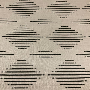 Sunbrella Spinner Diamond Onyx Black Outdoor Upholstery Fabric