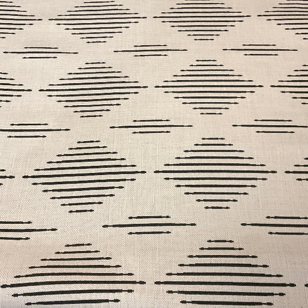 Sunbrella Spinner Diamond Onyx Outdoor Upholstery Fabric