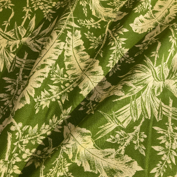 Sunbrella Spring Green Fern Botanical Outdoor Upholstery Fabric
