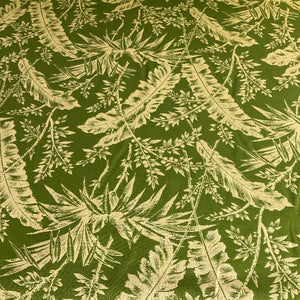 Spring Green Fern Botanical Outdoor Sunbrella Upholstery Fabric