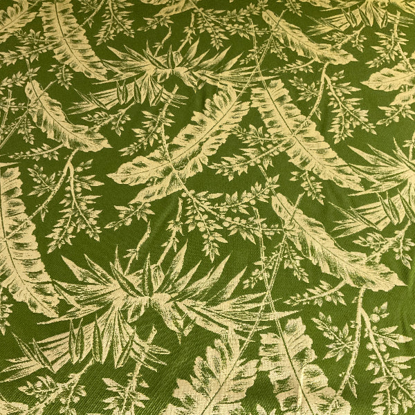 Spring Green Fern Botanical Outdoor Sunbrella Upholstery Fabric