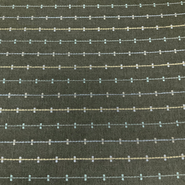 Sunbrella Stitch Stitch Pine Green Outdoor Upholstery Fabric