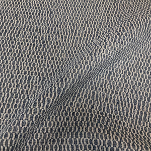 Sunbrella Strie Curve Sapphire Outdoor Upholstery Fabric