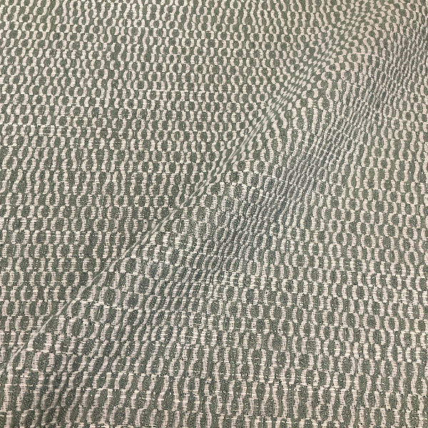 Sunbrella Strie Curve Spa Green Outdoor Upholstery Fabric