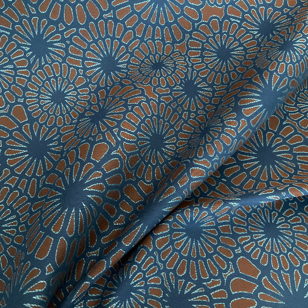 Sunbrella Sunburst Blue Outdoor Upholstery Fabric