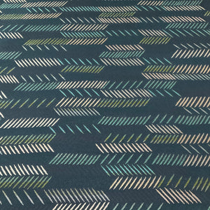 Sunbrella Surpass Lagoon Blue Stripe Outdoor Upholstery Fabric