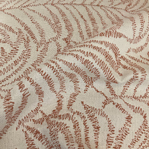 Sunbrella Swaying Terracotta Outdoor Upholstery Fabric