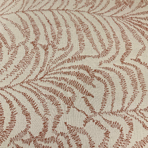Sunbrella Swaying Terracotta Outdoor Upholstery Fabric