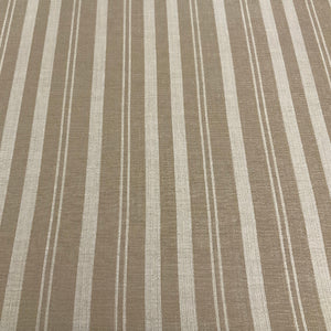 Sunbrella Tranquil Camel Beige Stripe Outdoor Upholstery Fabric