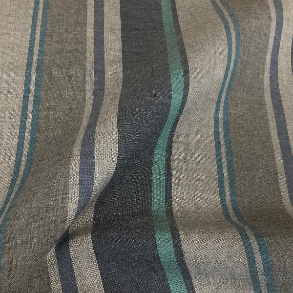 Sunbrella Trusted Coast Blue Stripe Outdoor Upholstery Fabric