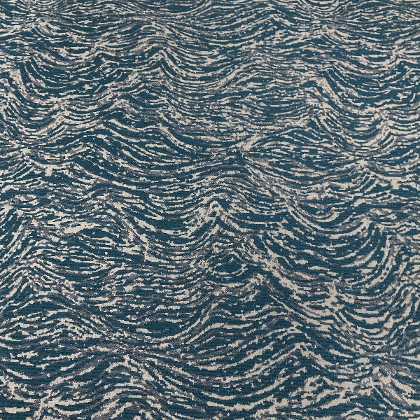 Sunbrella Undercurrent Lagoon Blue Outdoor Upholstery Fabric