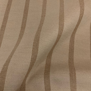 Sunbrella Unwind Driftwood Brown Stripe Outdoor Upholstery Fabric