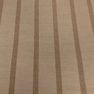Sunbrella Unwind Driftwood Brown Stripe Outdoor Upholstery Fabric