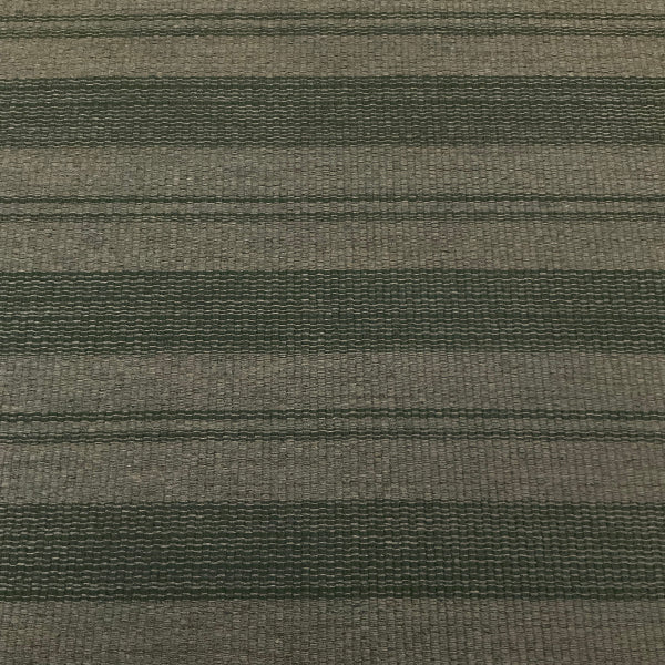 Sunbrella Weathered Stripe Cedar Green Outdoor Upholstery Fabric