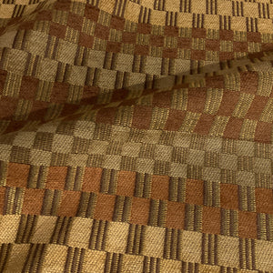 Swavelle Bindi Brown Chenille Stripe Upholstery Fabric