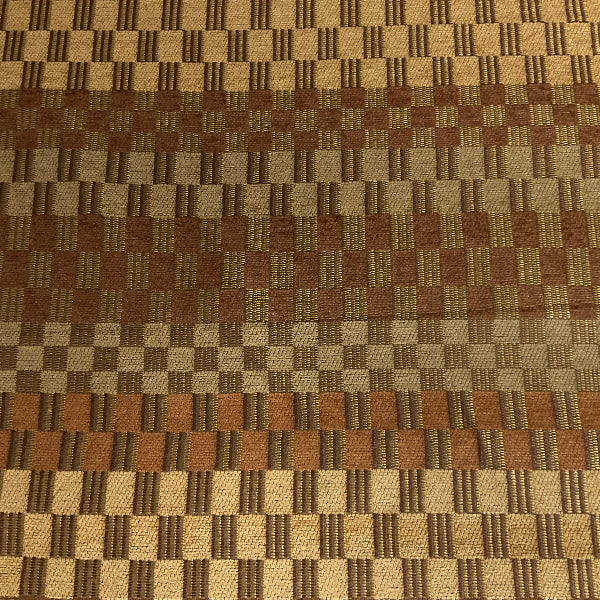 Swavelle Bindi Brown Chenille Stripe Upholstery Fabric
